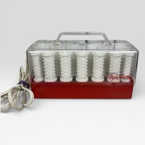 Vintage Clairol Style Setter Wax Hot Rollers Curlers C20-1 Complete NO Clips